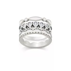 Gemstone Ring Stack Set