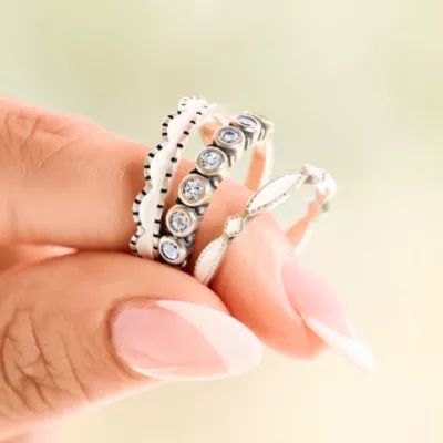 Gemstone Ring Stack Set - Image 2