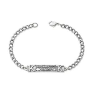 Kamp Kickapoo Bracelet in Sterling Silver