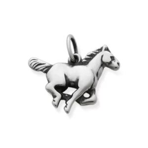 Running Horse Charm in Sterling Silver
