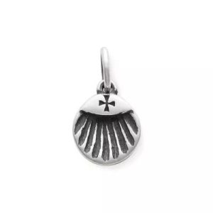 Baptismal Shell Charm in Sterling Silver