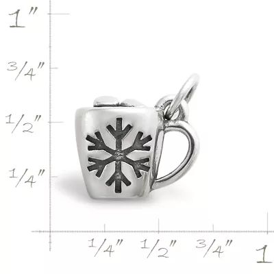 Cup of Cocoa Charm in Sterling Silver - Image 3