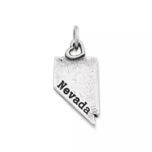 My "Nevada" Charm in Sterling Silver