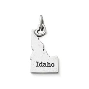 My "Idaho" Charm in Sterling Silver