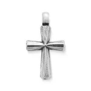 Old World Cross Pendant in Sterling Silver