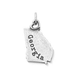 My "Georgia" Charm in Sterling Silver