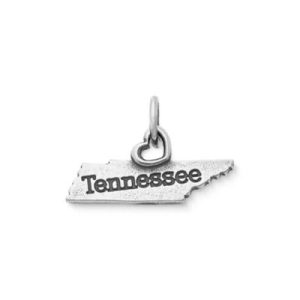 My "Tennessee" Charm in Sterling Silver