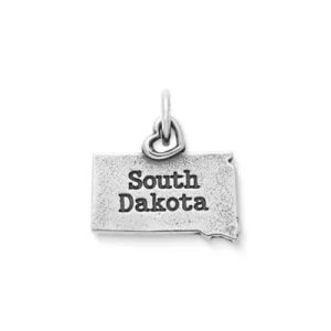 My South Dakota Charm in Sterling Silver