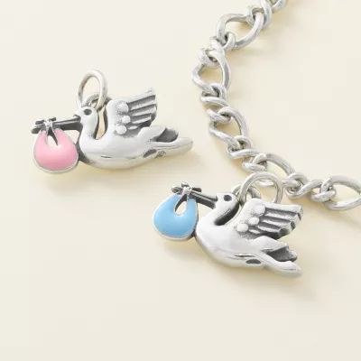 Enamel Special Delivery Charm in Sterling Silver - Image 3