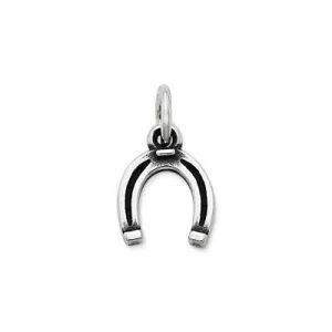 Horseshoe Charm in Sterling Silver