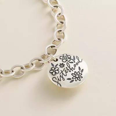 Sisterhood Charm in Sterling Silver - Image 2