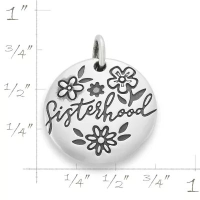Sisterhood Charm in Sterling Silver - Image 4