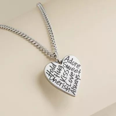 Love Words Charm in Sterling Silver - Image 2