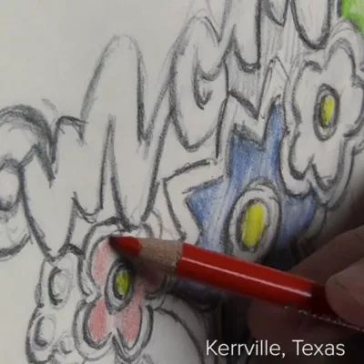 Floral Enamel Mom Charm in Sterling Silver - Image 6