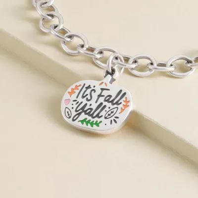 Enamel It's Fall Y'all Charm in Sterling Silver - Image 2