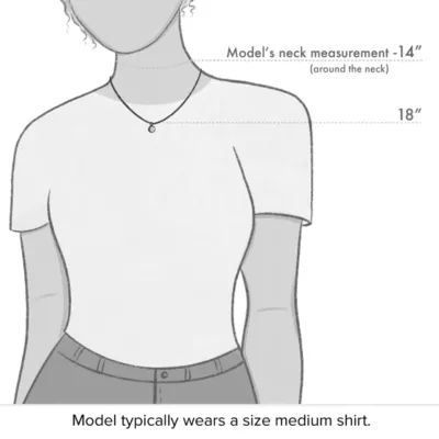 Rounded Herringbone Necklace in Sterling Silver or 14K Yellow Gold - Image 6