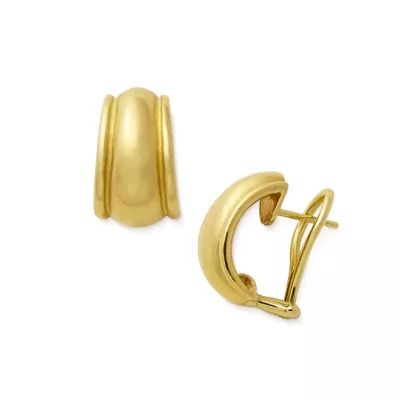 Christina French Clip Earrings in 14K Yellow Gold - Image 2