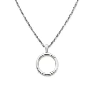 Circlet Changeable Charm Necklace in Sterling Silver