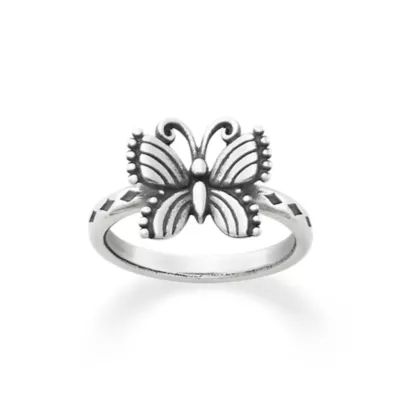 Festival Butterfly Ring in Sterling Silver
