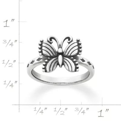 Festival Butterfly Ring in Sterling Silver - Image 5